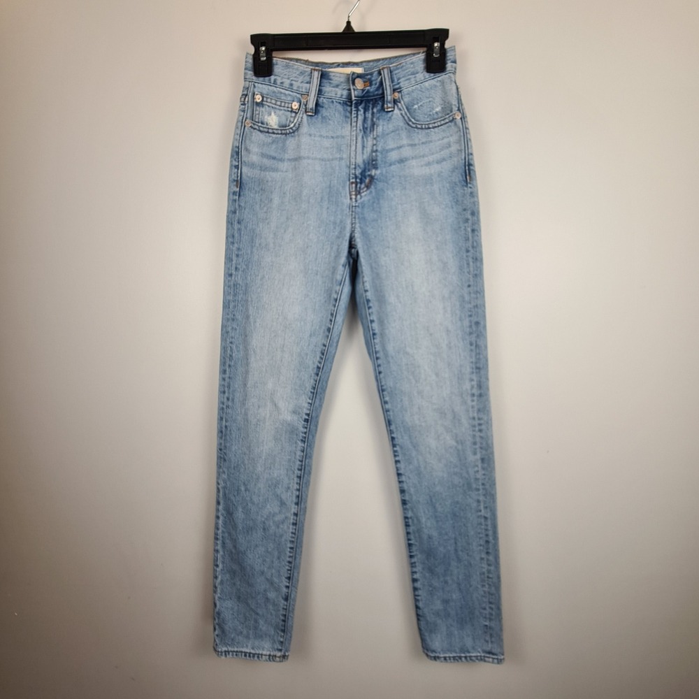 Madewell The Perfect Summer Jean 
  High Rise Straight Size 23 Light 30" Inseam